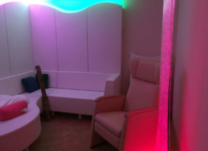 Salle Snoezelen de stimulation sensorielle