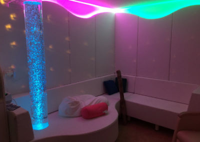 Salle Snoezelen de stimulation sensorielle