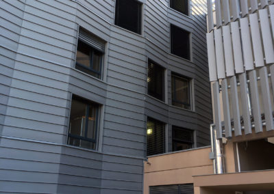 Les Girondines - façade cour rue E. Niboyet
