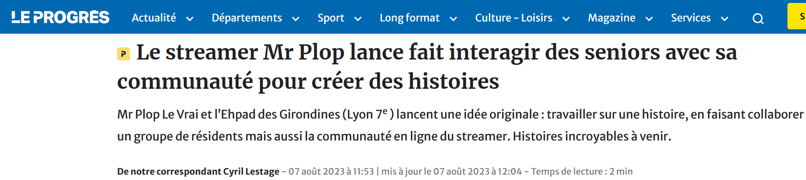 extrait de l'article